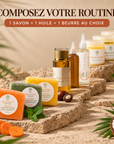Composez votre routine Format Économique — un savon, une huile et un beurre grand format au choix parmi six, SRN Cosmetics