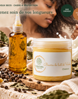 Pack Cheveux Secs Casse et Protection SRN Cosmetics – Huile de Chébé et Beurre de Lait de Vache 220 g