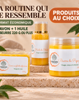 Composez votre routine Format Économique — un savon, une huile et un pot de beurre 250 g au choix, SRN Cosmetics