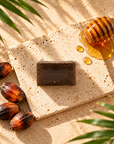 Savon Noir Miel Palmiste CONFORT+ 60 g SRN Cosmetics – vue éditoriale premium