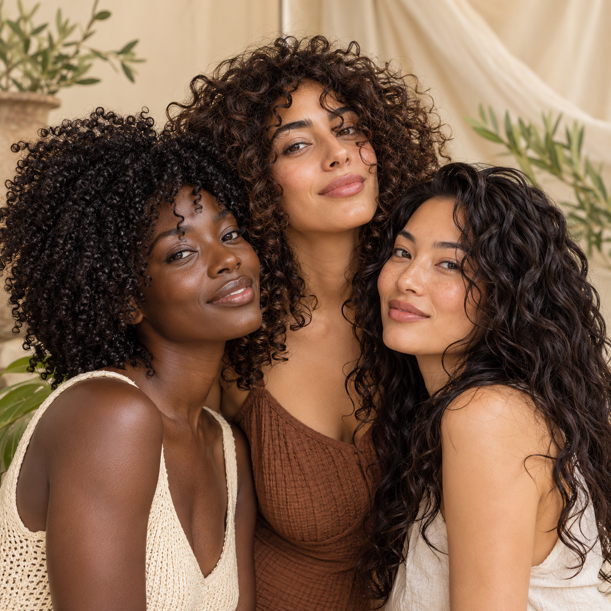 Boucles et définition – cheveux multitextures naturellement définis