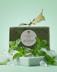 Savon Menthe Palmiste FRESH+ — Nettoyage Fraîcheur (Corps, Visage & Barbe)