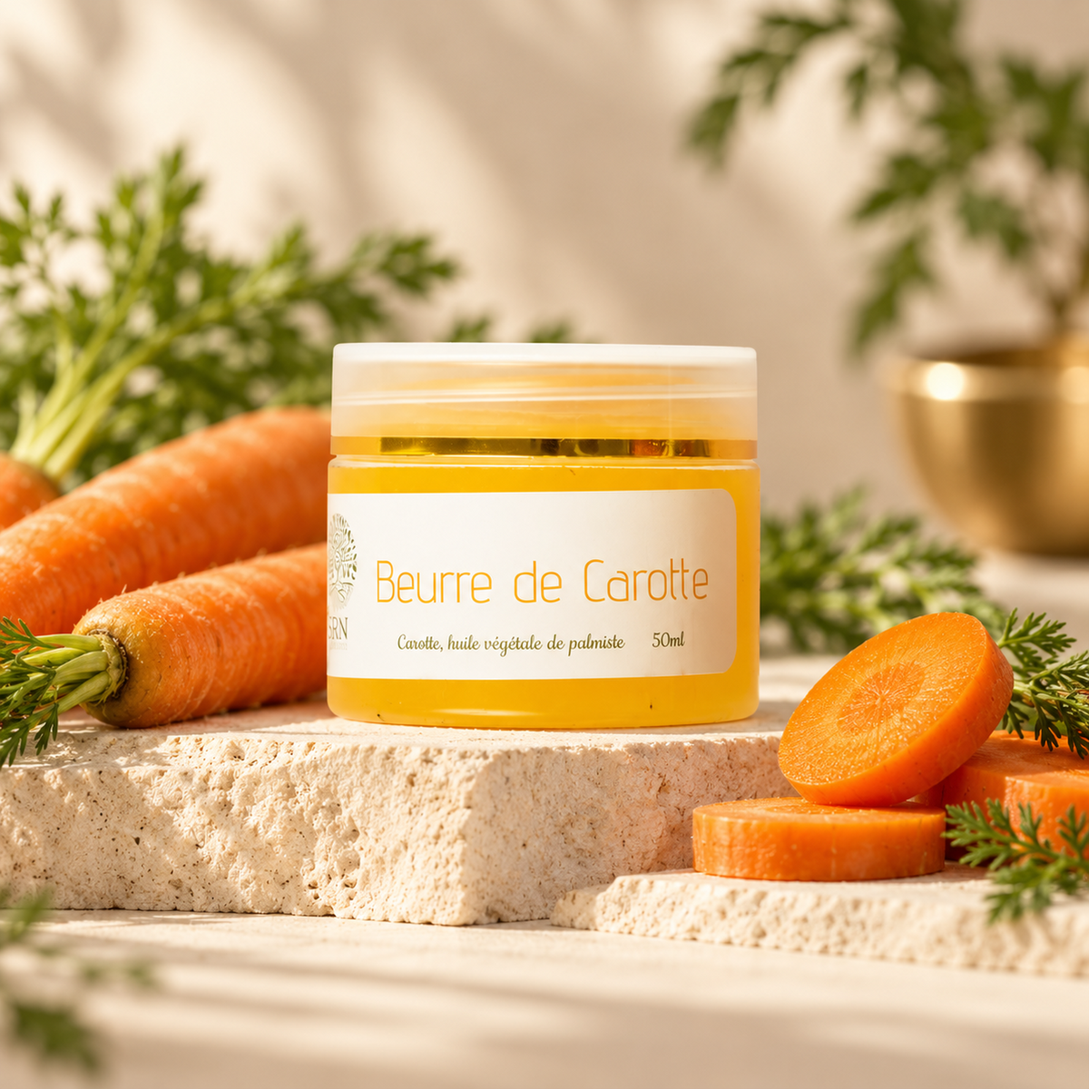 Beurre de Carotte 50 g SRN Cosmetics – visuel produit premium