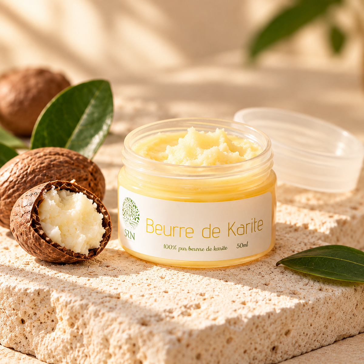 Beurre de Karité 50 g SRN Cosmetics – vue sensorielle premium
