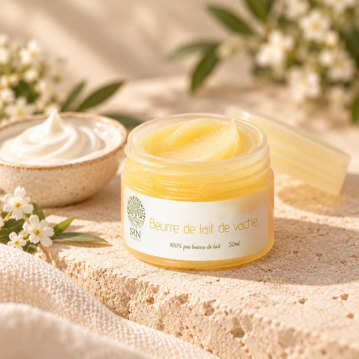 Beurre de Lait de Vache 50 g SRN Cosmetics – vue sensorielle premium