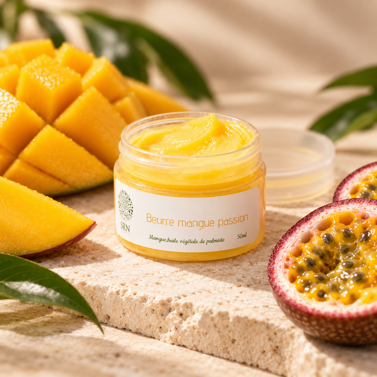 Beurre de Mangue Passion 50 g SRN Cosmetics – vue sensorielle premium