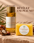 Duo Peau Nette — Savon Plantes Africaines PURETÉ+ et Huile de Palmiste ABSOLU+, SRN Cosmetics