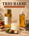 Trio Barbe SRN Cosmetics — Huile de Palmiste ABSOLU+, Huile de Chébé HAIR+ et Beurre de Karité 50 g
